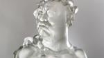 Ai Weiwei, Artist as Invidia, 2022, glass. Photo: Francesco Allegretto. Courtesy Berengo Studio
