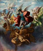 Sebastián López de Arteaga, Saint Michael Striking Down the Rebellious Angels